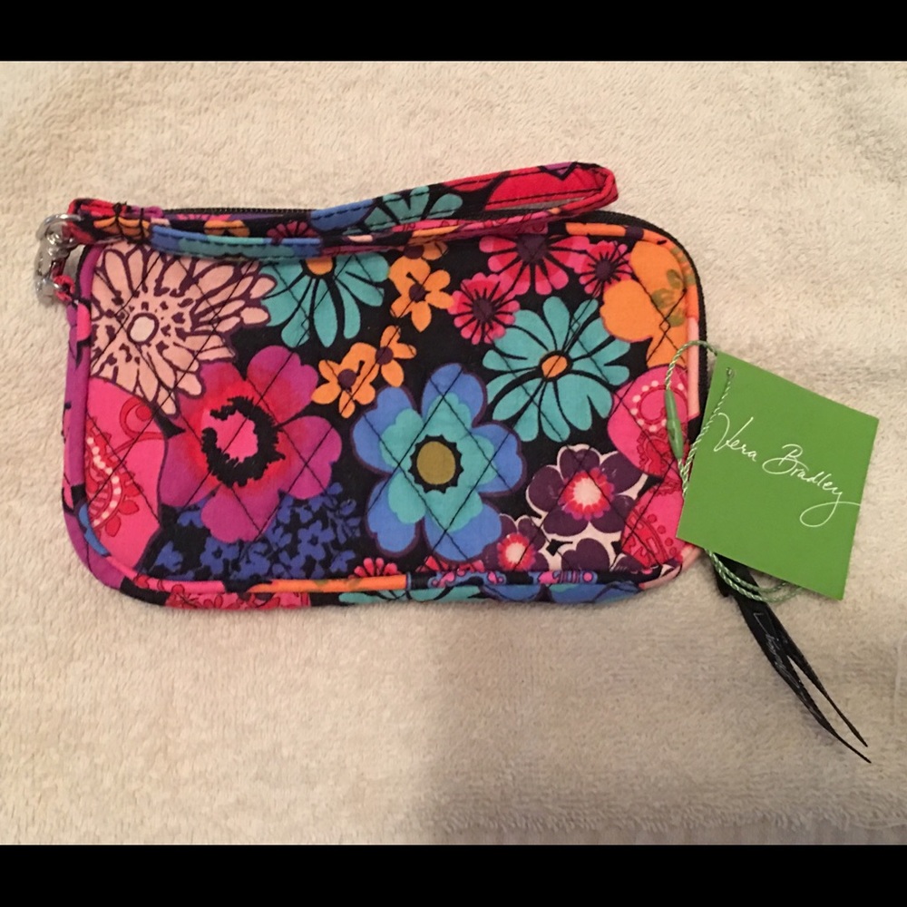 Vera Bradley Wristlet or Tech Case